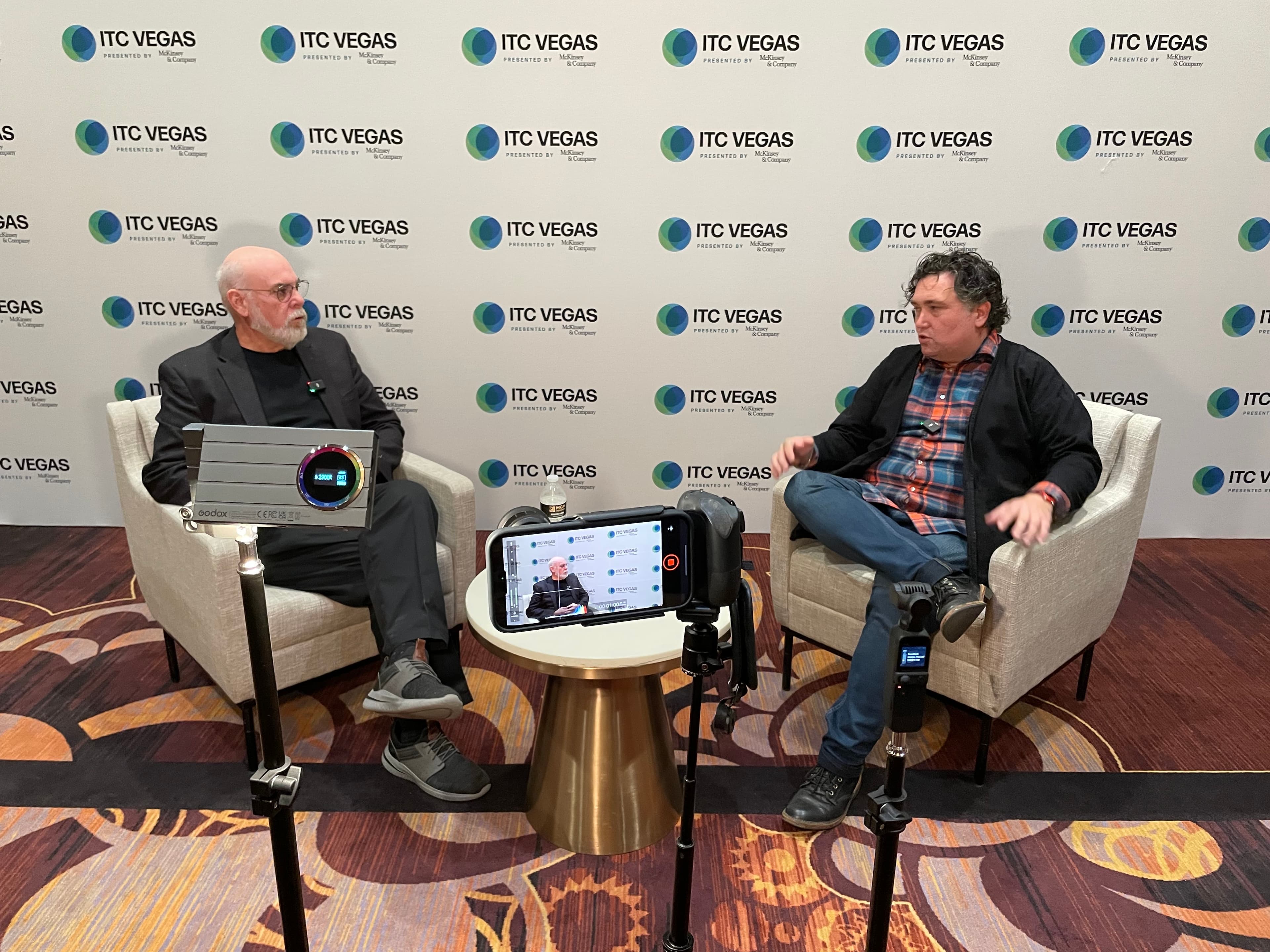 Conference recording session