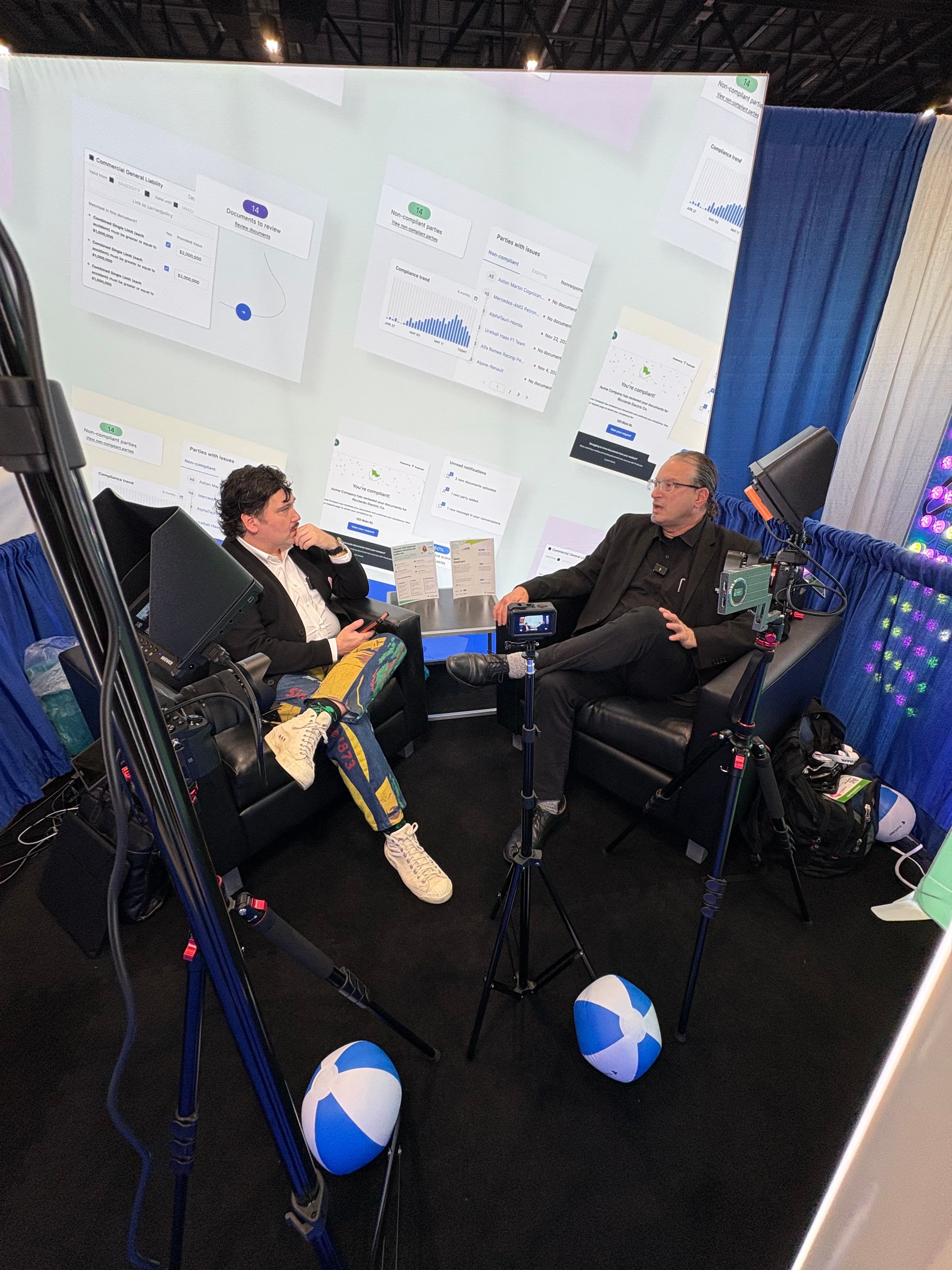 Jason and Don recording